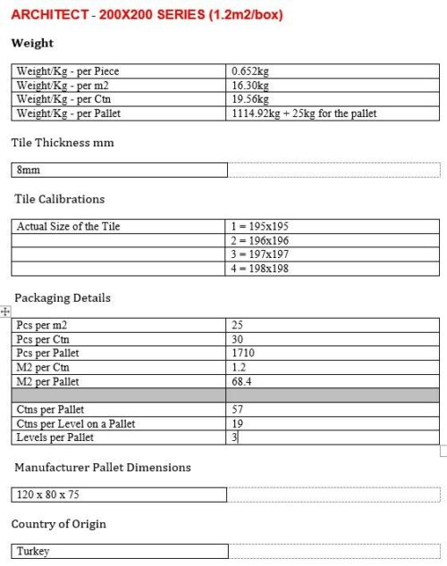 20X20 DOTTI DK GREY DIAMOND R12-V4 (1.2m2/Box) P5 - Image 2