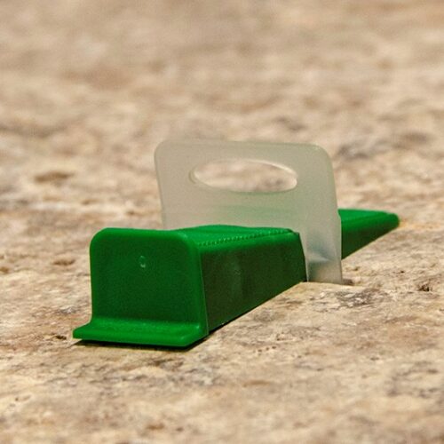 Precise Tile Levelling Standard 1mm 23-30mm Stone Clip (20x100bag) 2000pcs - Image 2