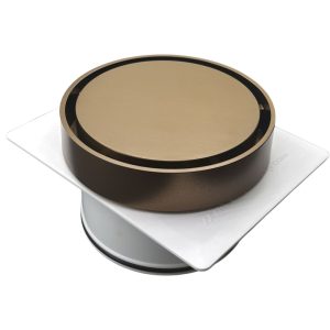 TILE INSERT ROUND COPPER FLOOR DRAIN 120X50MM